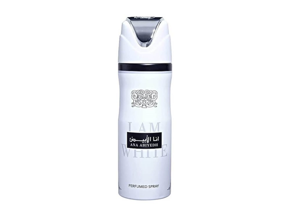Ana Abiyedh (I am White) Perfumed Body Spray 200ml by Lattafa