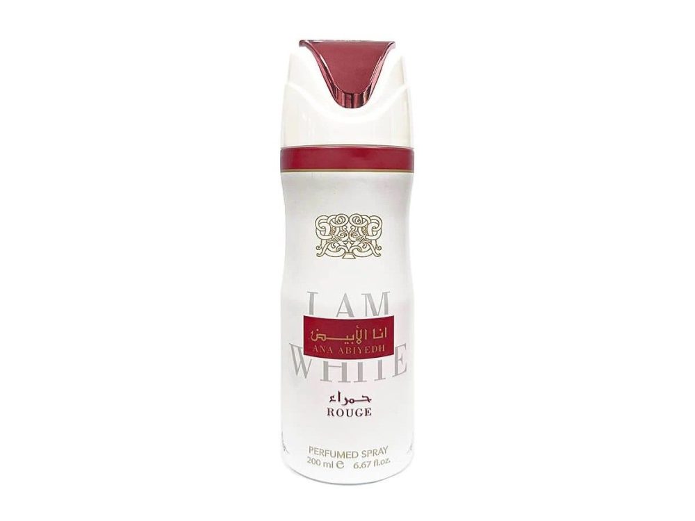 Ana Abiyedh Rouge (I am White) Perfumed Body Spray 200ml by Lattafa