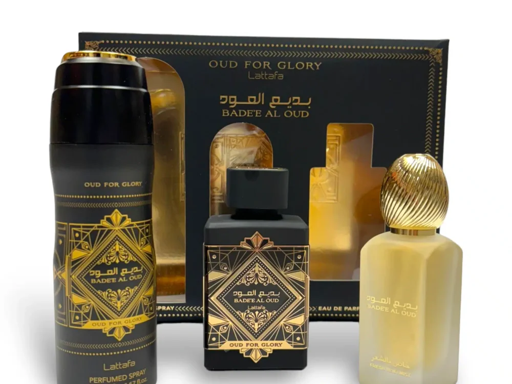 Bade’e Al Oud (Oud for Glory) Gift Set by Lattafa