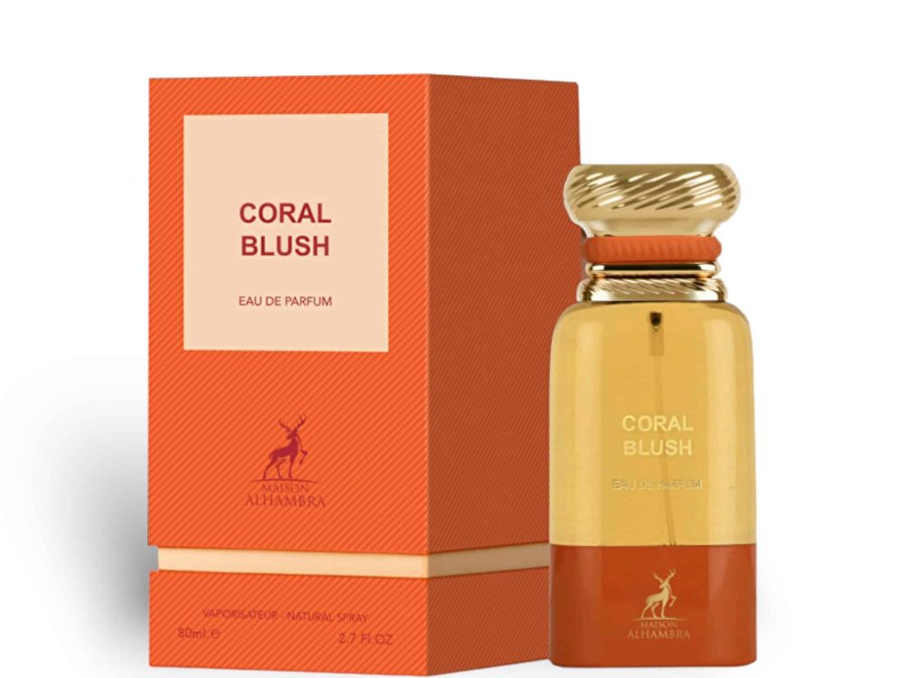 Coral Blush (Bright Peach) 80ml EDP by Maison Alhambra