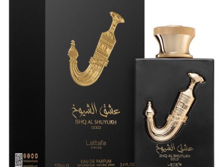 Ishq Al Shuyukh Gold 100ml EDP by Lattafa Pride