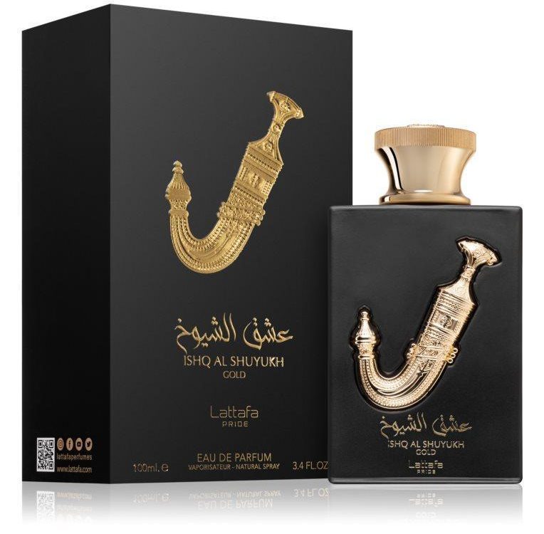 Ishq Al Shuyukh Gold 100ml EDP by Lattafa Pride