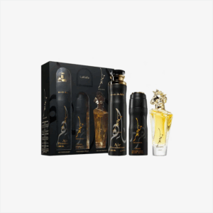 GIFT SET 3 PCS - MAAHIR (EDP 100ML, DEO 200ML , AIR FRESHENER 300ML)