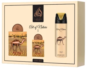 GIFTSET - ART OF NATURE 1 - 3PC(EDP 100ML+20ML+DEO 200ML)
