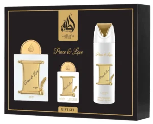 GIFTSET - PEACE & LOVE - 3PC(EDP 100ML+20ML+DEO 200ML)
